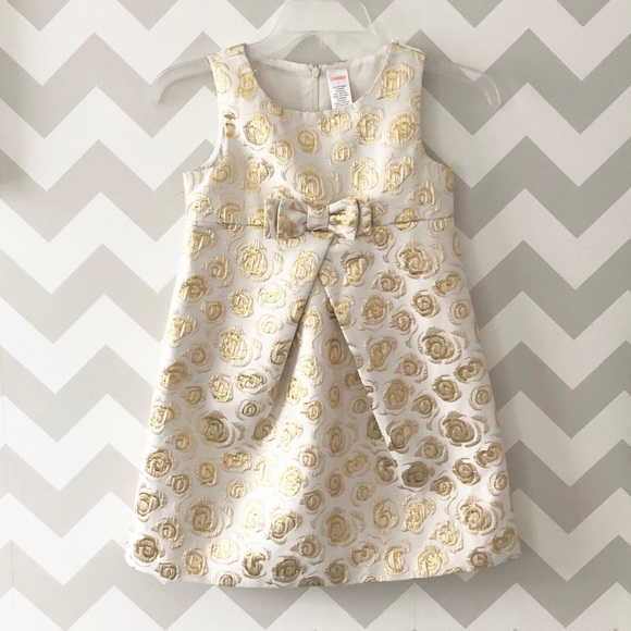 Gymboree Other - Like New 🌟 Gymboree Gold Girls Dress
